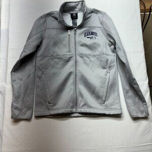 NFL Apparel Seattle Seahawks Youth M 10/12 Full Zip Sweater thumb holes